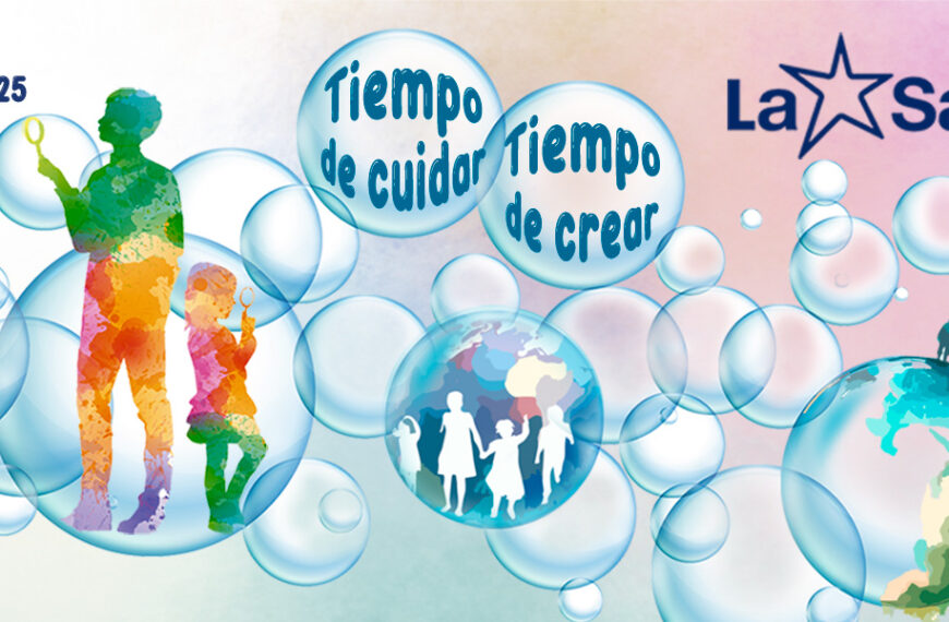 Lema curso 24-25 «Tiempo de cuidar. Tiempo de crear».